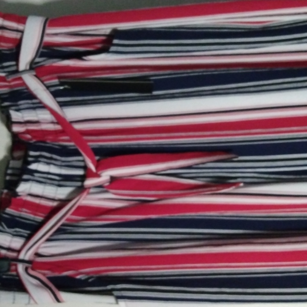 NWT Striped Wide-leg Pants 3x